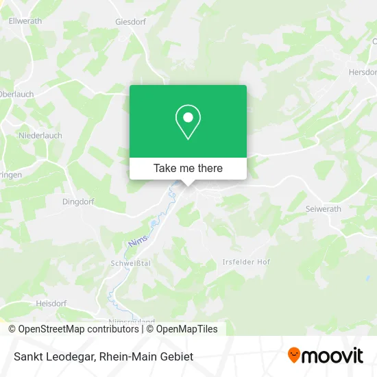 Карта Sankt Leodegar