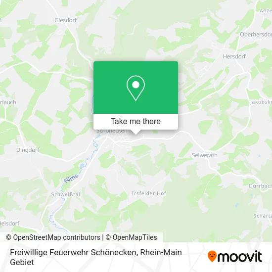 Карта Freiwillige Feuerwehr Schönecken