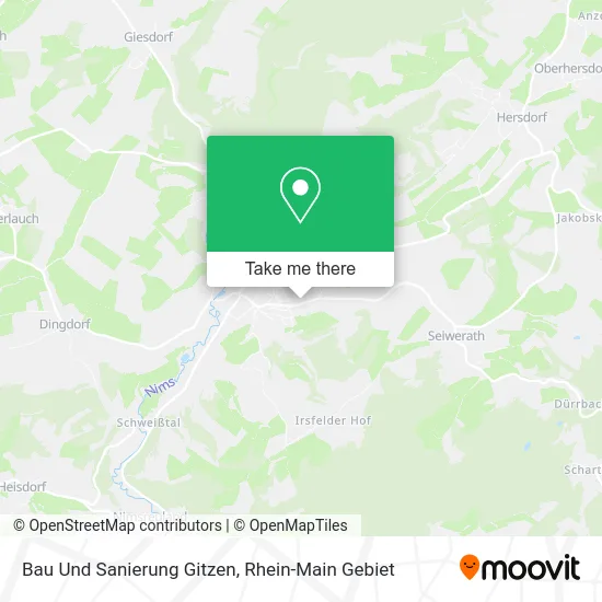 Карта Bau Und Sanierung Gitzen
