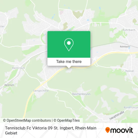 Карта Tennisclub Fc Viktoria 09 St. Ingbert
