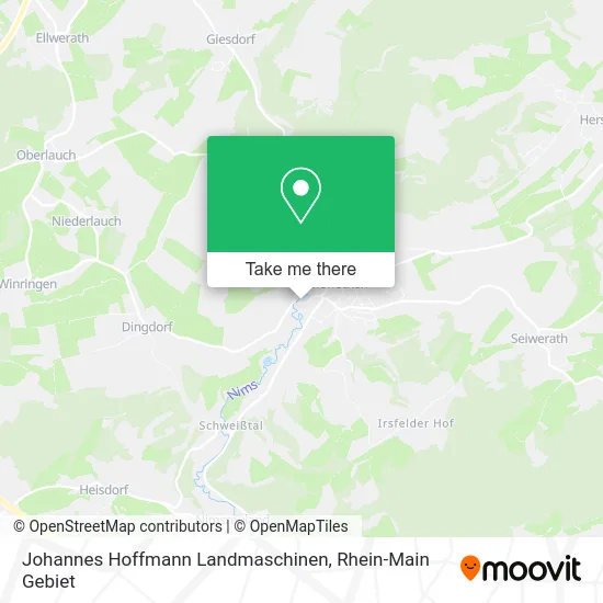 Карта Johannes Hoffmann Landmaschinen