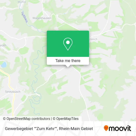 Карта Gewerbegebiet ""Zum Kehr""