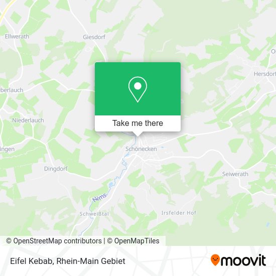 Карта Eifel Kebab