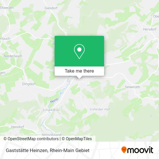 Карта Gaststätte Heinzen