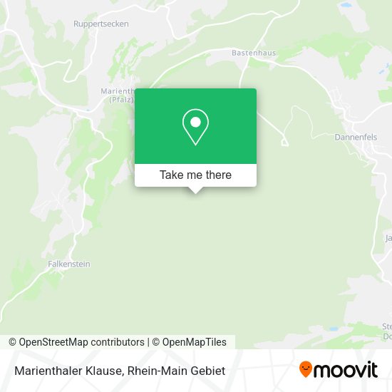 Карта Marienthaler Klause