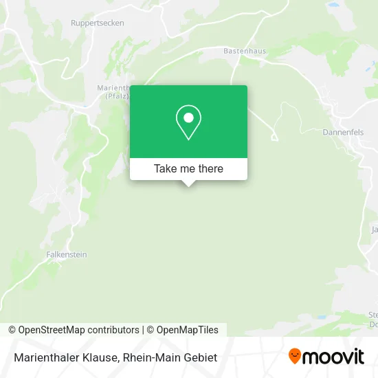 Карта Marienthaler Klause