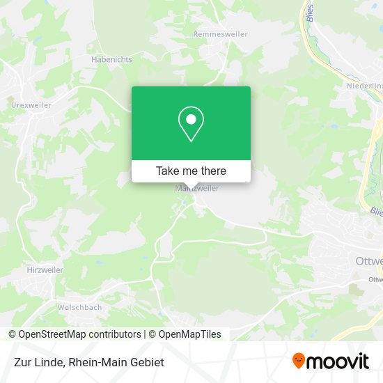 Карта Zur Linde