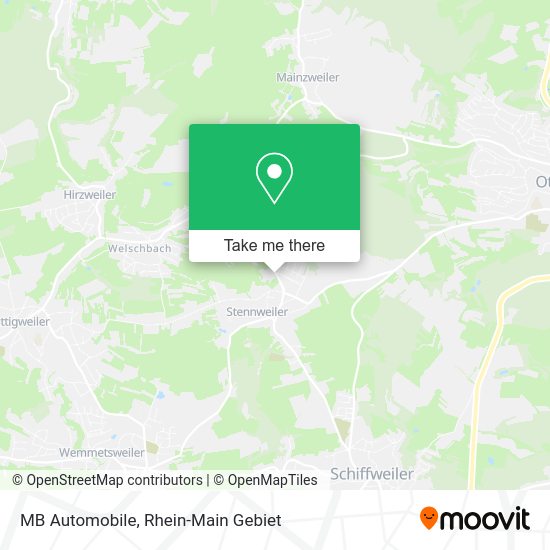 MB Automobile map