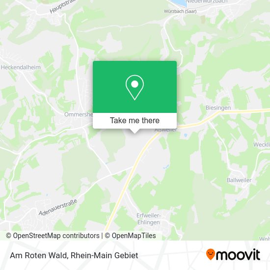 Карта Am Roten Wald