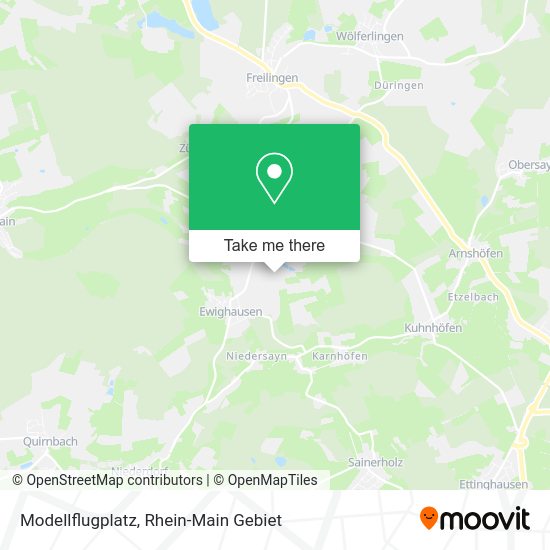 Карта Modellflugplatz