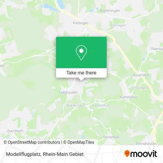 Карта Modellflugplatz