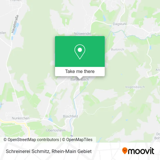 Карта Schreinerei Schmitz