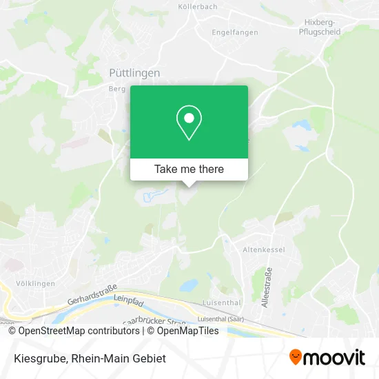 Карта Kiesgrube