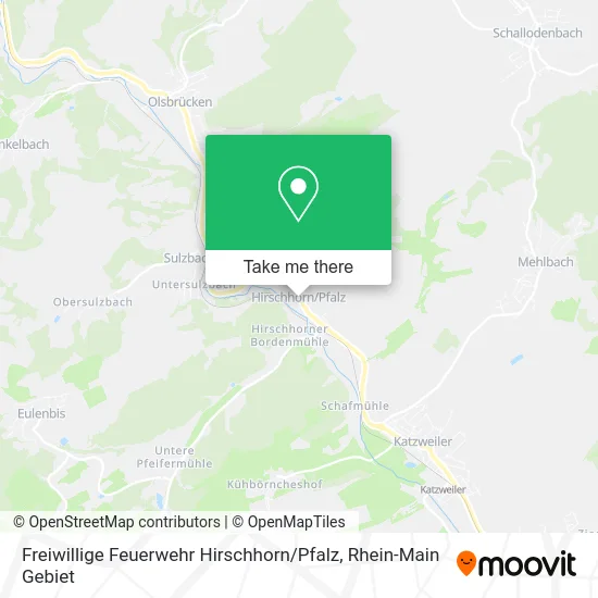 Карта Freiwillige Feuerwehr Hirschhorn / Pfalz