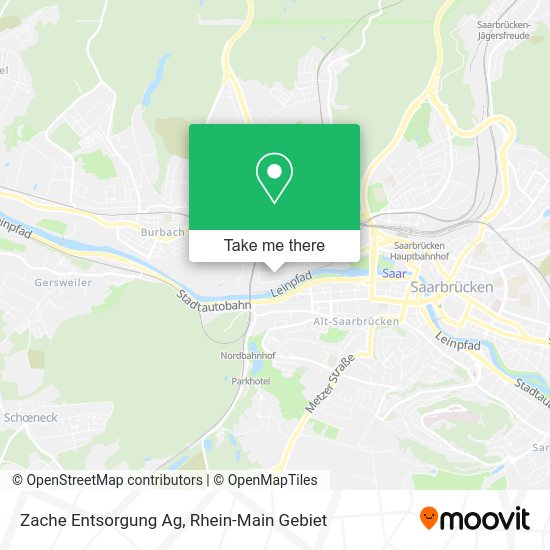 Карта Zache Entsorgung Ag