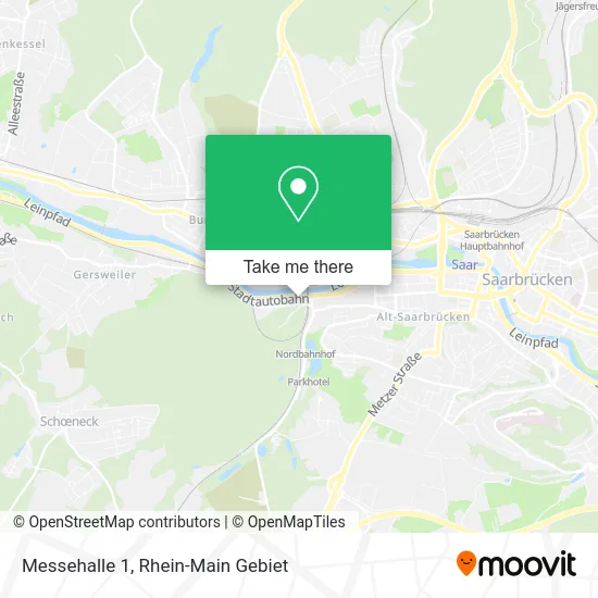 Карта Messehalle 1