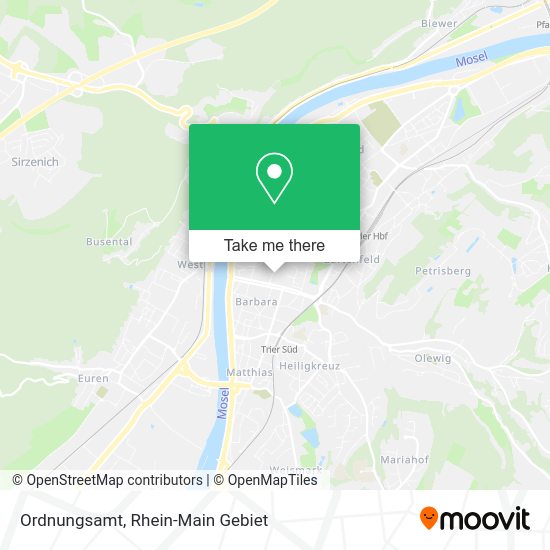 Карта Ordnungsamt