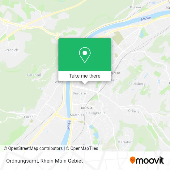 Карта Ordnungsamt