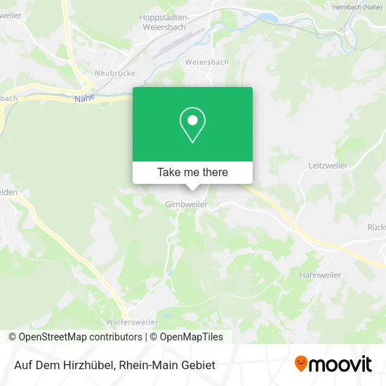 Карта Auf Dem Hirzhübel