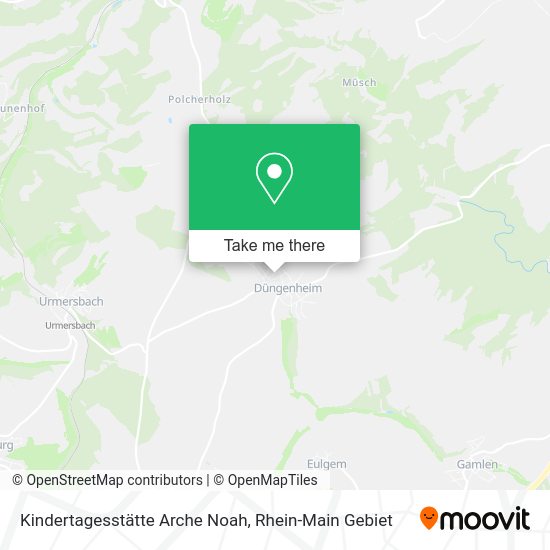 Карта Kindertagesstätte Arche Noah