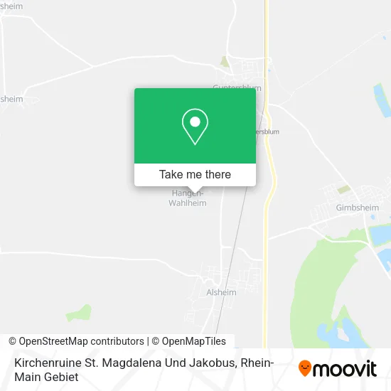 Карта Kirchenruine St. Magdalena Und Jakobus