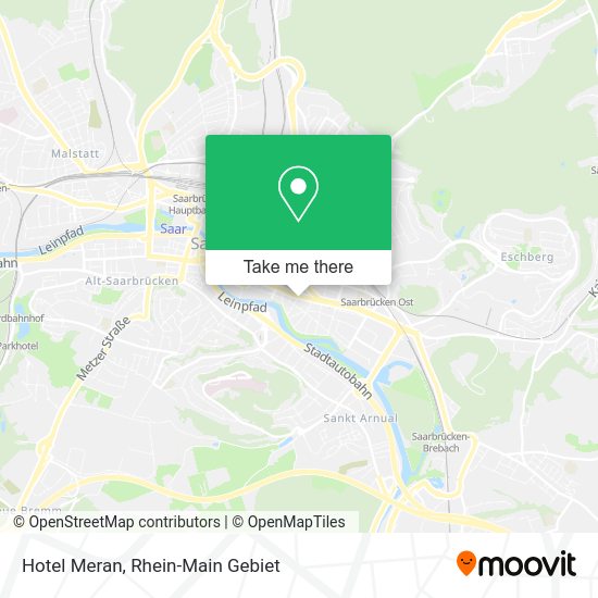 Карта Hotel Meran