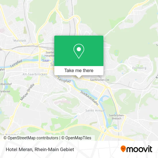 Карта Hotel Meran