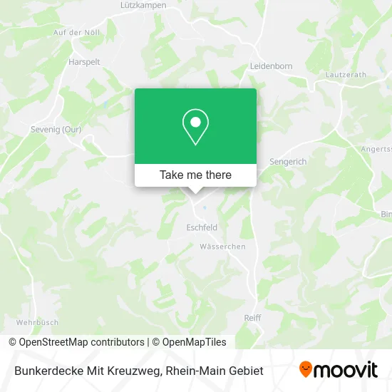 Карта Bunkerdecke Mit Kreuzweg