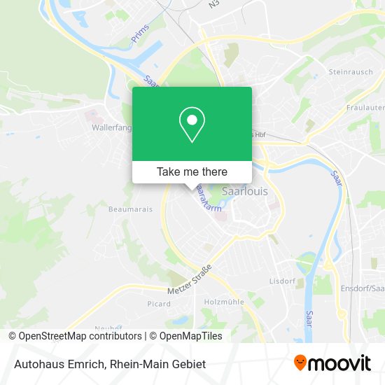 Карта Autohaus Emrich
