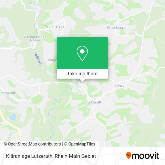 Карта Kläranlage Lutzerath