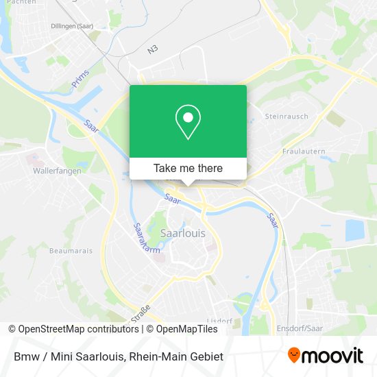 Карта Bmw / Mini Saarlouis