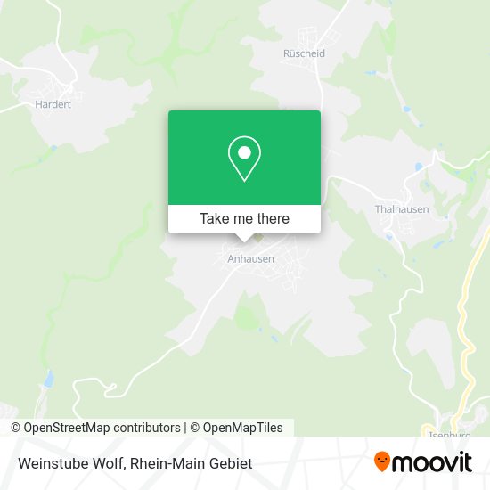 Карта Weinstube Wolf