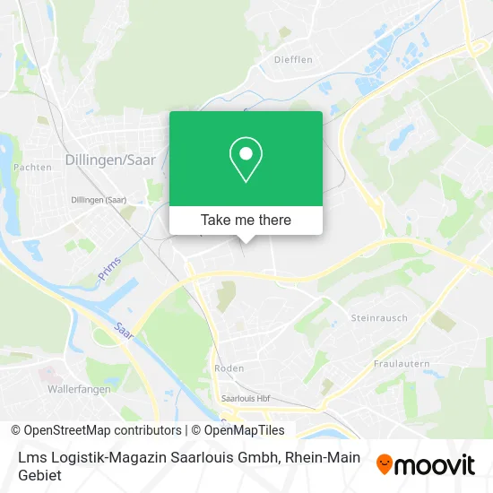 Карта Lms Logistik-Magazin Saarlouis Gmbh