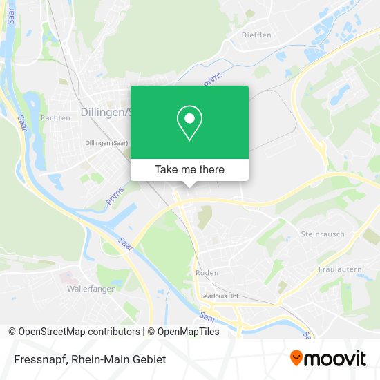 Карта Fressnapf