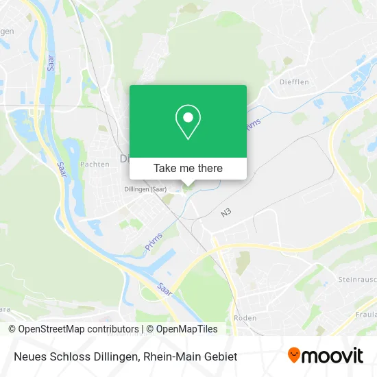 Карта Neues Schloss Dillingen