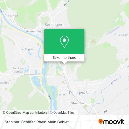 Карта Stahlbau Schäfer