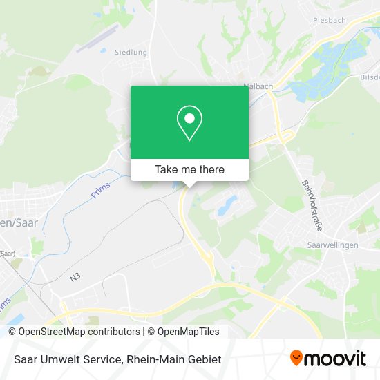 Карта Saar Umwelt Service