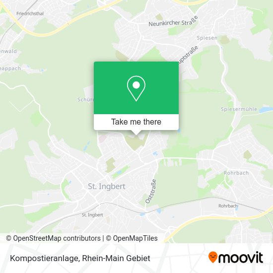 Карта Kompostieranlage