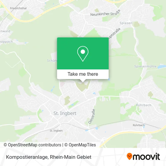 Карта Kompostieranlage
