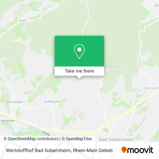 Карта Wertstoffhof Bad Sobernheim