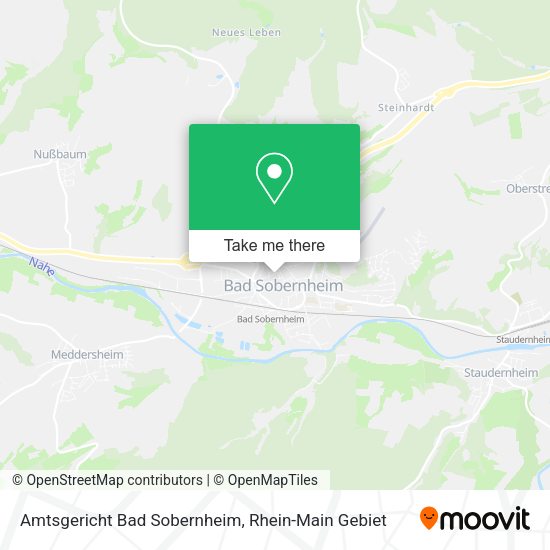 Карта Amtsgericht Bad Sobernheim