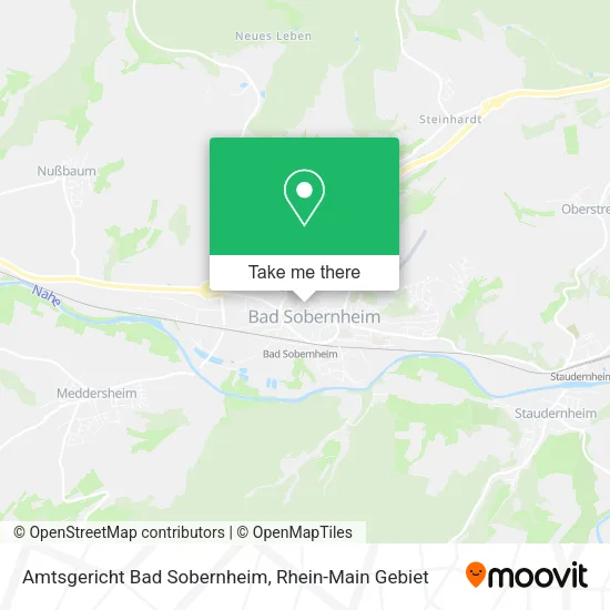 Карта Amtsgericht Bad Sobernheim