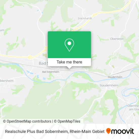 Карта Realschule Plus Bad Sobernheim