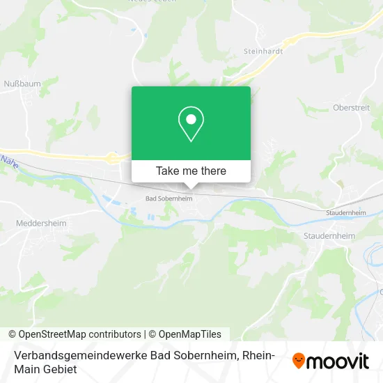 Карта Verbandsgemeindewerke Bad Sobernheim
