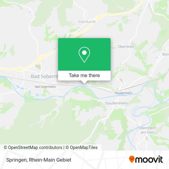 Springen map