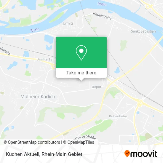 Карта Küchen Aktuell