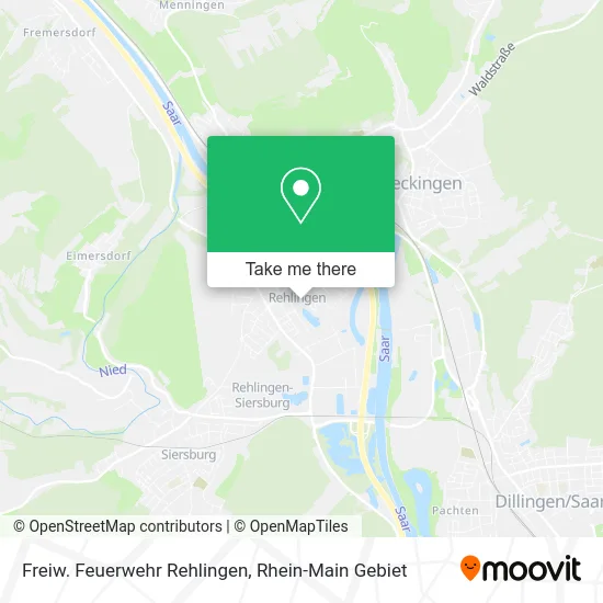 Freiw. Feuerwehr Rehlingen map