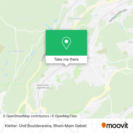 Kletter- Und Boulderarena map