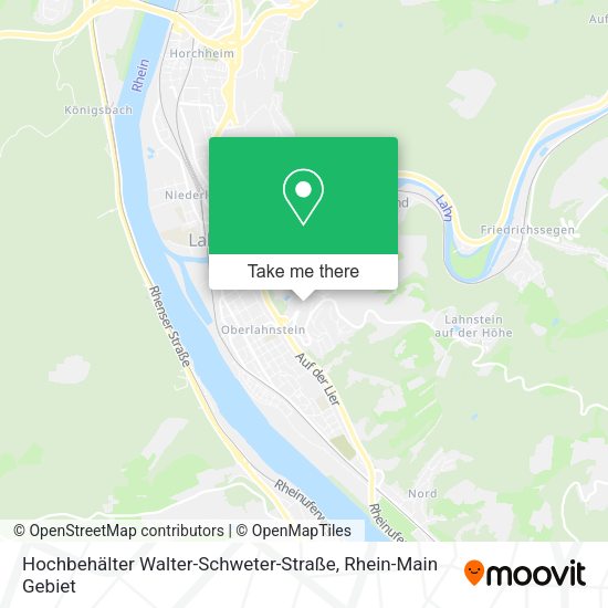 Карта Hochbehälter Walter-Schweter-Straße