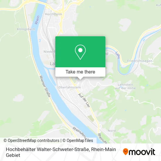 Карта Hochbehälter Walter-Schweter-Straße